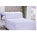 Jogo de Cama Lençol Microfibra Casal 03 Peças Branco