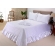 Kit de Colcha Cobre leito Athena Casal Queen 05 peças Branco