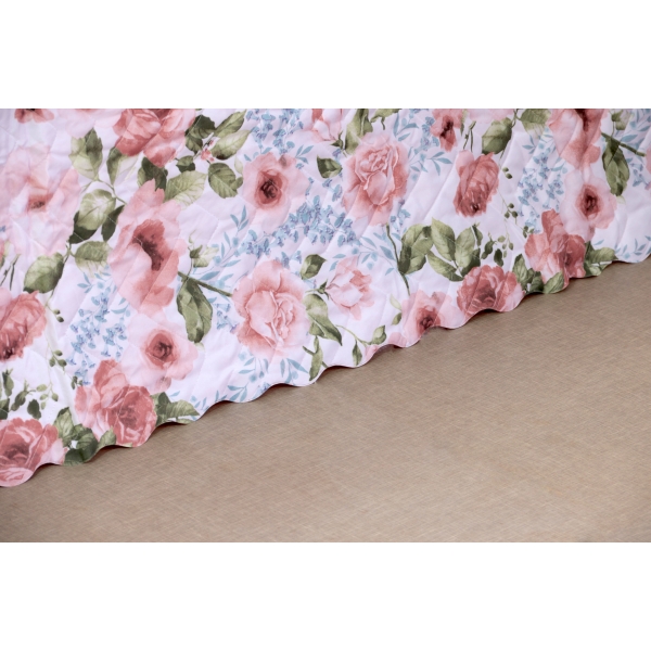 Cobreleito Bouti Garden Queen Buque 03 peças