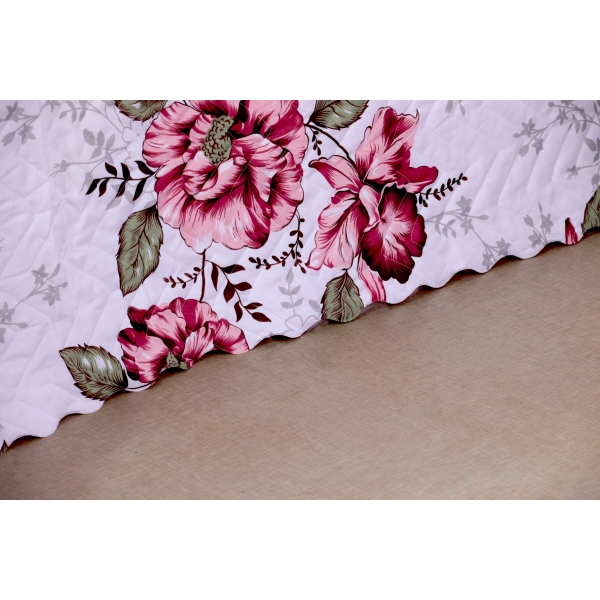 Cobreleito Bouti Garden Queen Amapola 03 peças