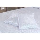Kit de Colcha Cobre leito Athena Casal Queen 05 peças Branco