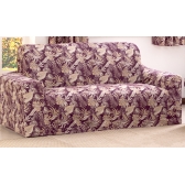 Capa de Sofa Adere Floral Vinho 02 e 03 Lugares
