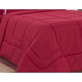 Edredom Coberdrom King Sherpa Pele de Carneiro c/ Soft Vermelho