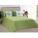 Cobre leito Liberty 07 pçs Queen Verde