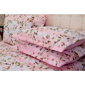 Kit Cobreleito Belize Casal Queen 05 peças Lirio