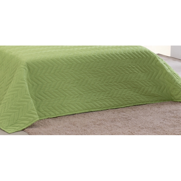 Cobre leito Liberty 07 pçs Queen Verde