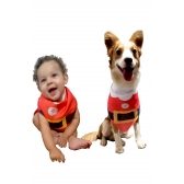 Bandana Pet ou Baby Natalina Tema 01