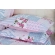Kit Colcha Cobre leito Belize casal king size 05 pçs rosa